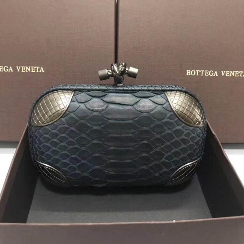Bottega Veneta Clutches Bags B9601 Snake Skin One
